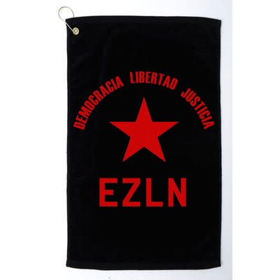 EZLN Democracia Libertad Justicia  Zapatista Socialist Golf Towel
