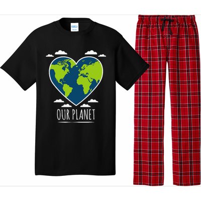 Earth Day Love Our Planet Climate Change Awareness Pajama Set