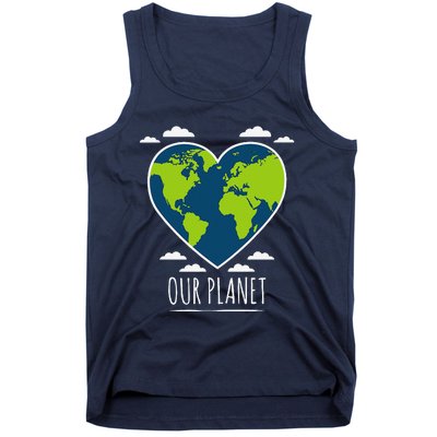 Earth Day Love Our Planet Climate Change Awareness Tank Top