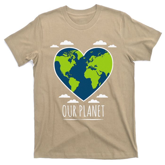 Earth Day Love Our Planet Climate Change Awareness T-Shirt