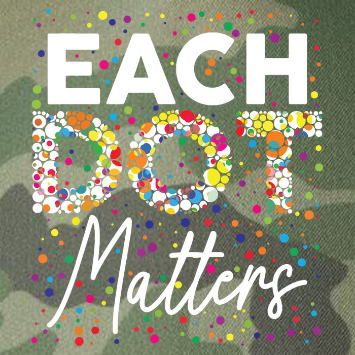 Each Dot Matters Polka Dot Lover Happy Dot Day Legacy Tie Dye Trucker Hat