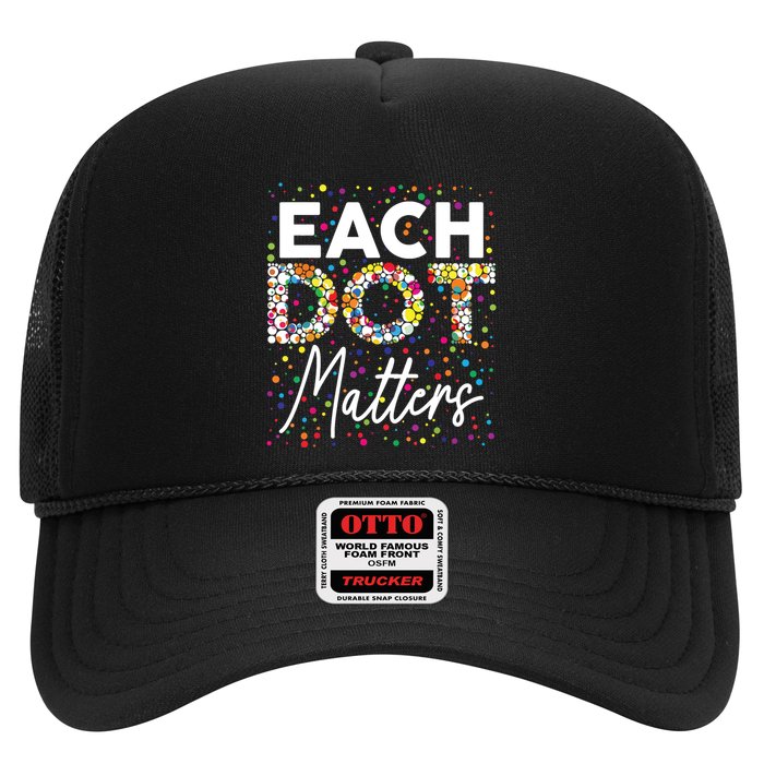 Each Dot Matters Polka Dot Lover Happy Dot Day Hat