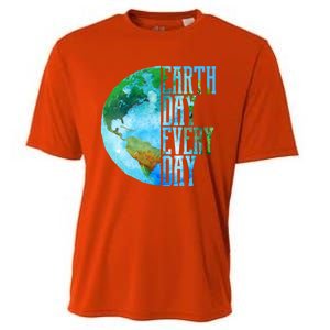 Earth Day Meaningful Gift Every Day Planet Nature Meaningful Gift Cooling Performance Crew T-Shirt