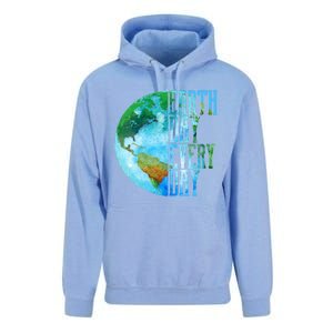 Earth Day Meaningful Gift Every Day Planet Nature Meaningful Gift Unisex Surf Hoodie