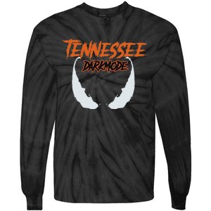 Ennessee Dark Mode Tie-Dye Long Sleeve Shirt