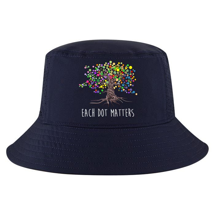 Each Dot Matters Colorful Unity Tree Cool Comfort Performance Bucket Hat