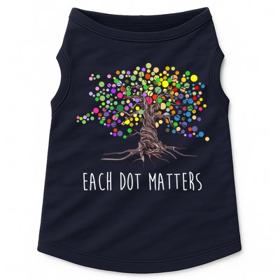 Each Dot Matters Colorful Unity Tree Doggie Tank
