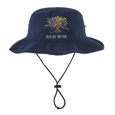 Each Dot Matters Colorful Unity Tree Legacy Cool Fit Booney Bucket Hat