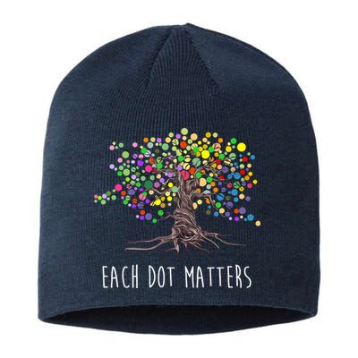 Each Dot Matters Colorful Unity Tree Sustainable Beanie