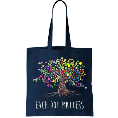 Each Dot Matters Colorful Unity Tree Bag