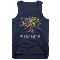 Each Dot Matters Colorful Unity Tree Tank Top