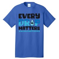 Every Drop Matters World Water Day Save Water Gift Tall T-Shirt