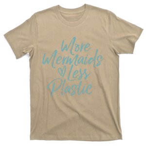 Earth Day More Mermaids Less Plastic T-Shirt