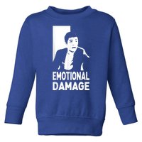 Emotional Damage Meme Asian Guy Cute Funny Quote Toddler Sweatshirt