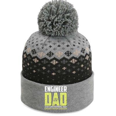 Engineers Dad Much Cooler Gift The Baniff Cuffed Pom Beanie