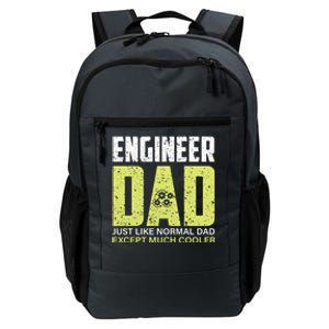 Engineers Dad Much Cooler Gift Daily Commute Backpack