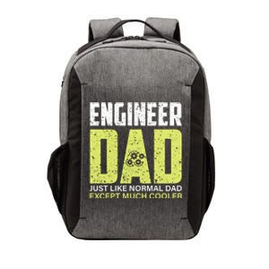 Engineers Dad Much Cooler Gift Vector Backpack