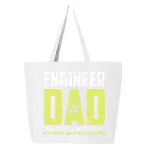 Engineers Dad Much Cooler Gift 25L Jumbo Tote