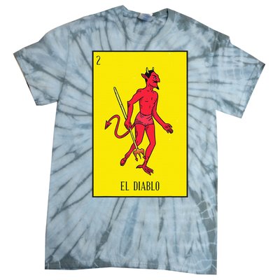 El Diablo Mexican Lottery Culture Tie-Dye T-Shirt