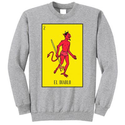 El Diablo Mexican Lottery Culture Tall Sweatshirt