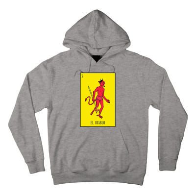 El Diablo Mexican Lottery Culture Tall Hoodie