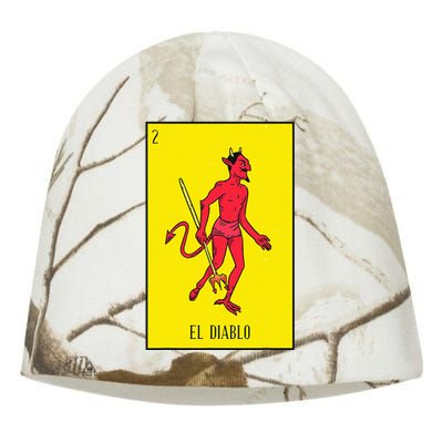 El Diablo Mexican Lottery Culture Kati - Camo Knit Beanie