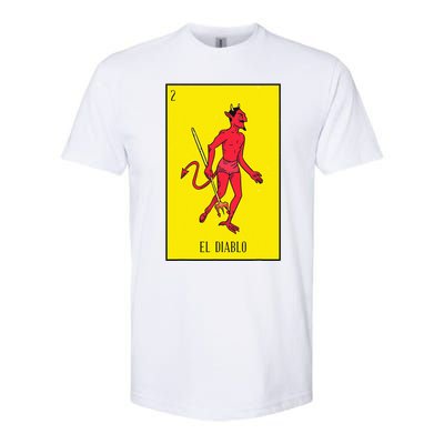 El Diablo Mexican Lottery Culture Softstyle CVC T-Shirt