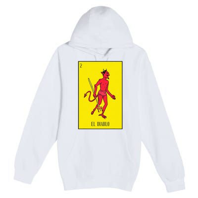 El Diablo Mexican Lottery Culture Premium Pullover Hoodie