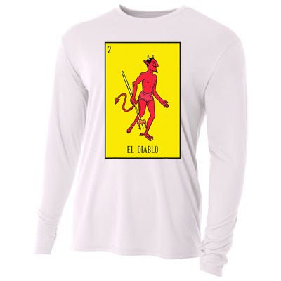 El Diablo Mexican Lottery Culture Cooling Performance Long Sleeve Crew