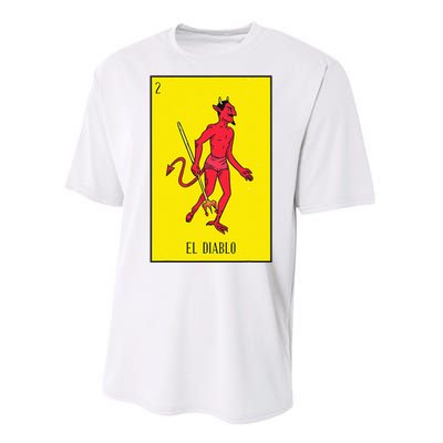 El Diablo Mexican Lottery Culture Performance Sprint T-Shirt