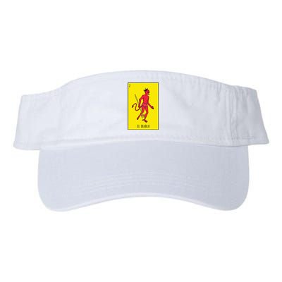 El Diablo Mexican Lottery Culture Valucap Bio-Washed Visor