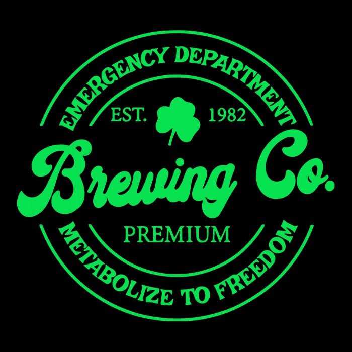 Emergency Department Metabolize To Freedom St Patricks Day Magnet