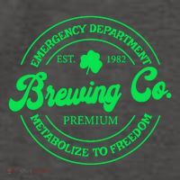 Emergency Department Metabolize To Freedom St Patricks Day Vector Backpack