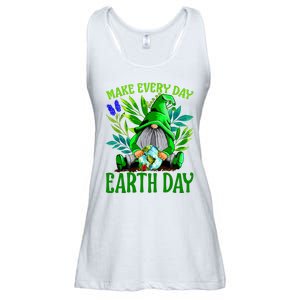 Earth Day Make Earth Day Every Day Ladies Essential Flowy Tank