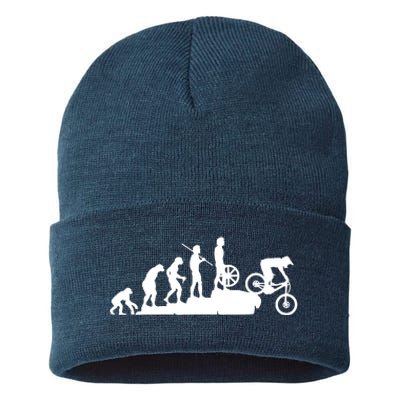 Evolution Downhill Mountain Bike Biking Sustainable Knit Beanie