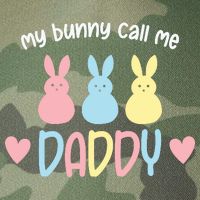 Easter Day My Favorite Bunnies Call Me Daddy Easter Father's Day Legacy Tie Dye Trucker Hat