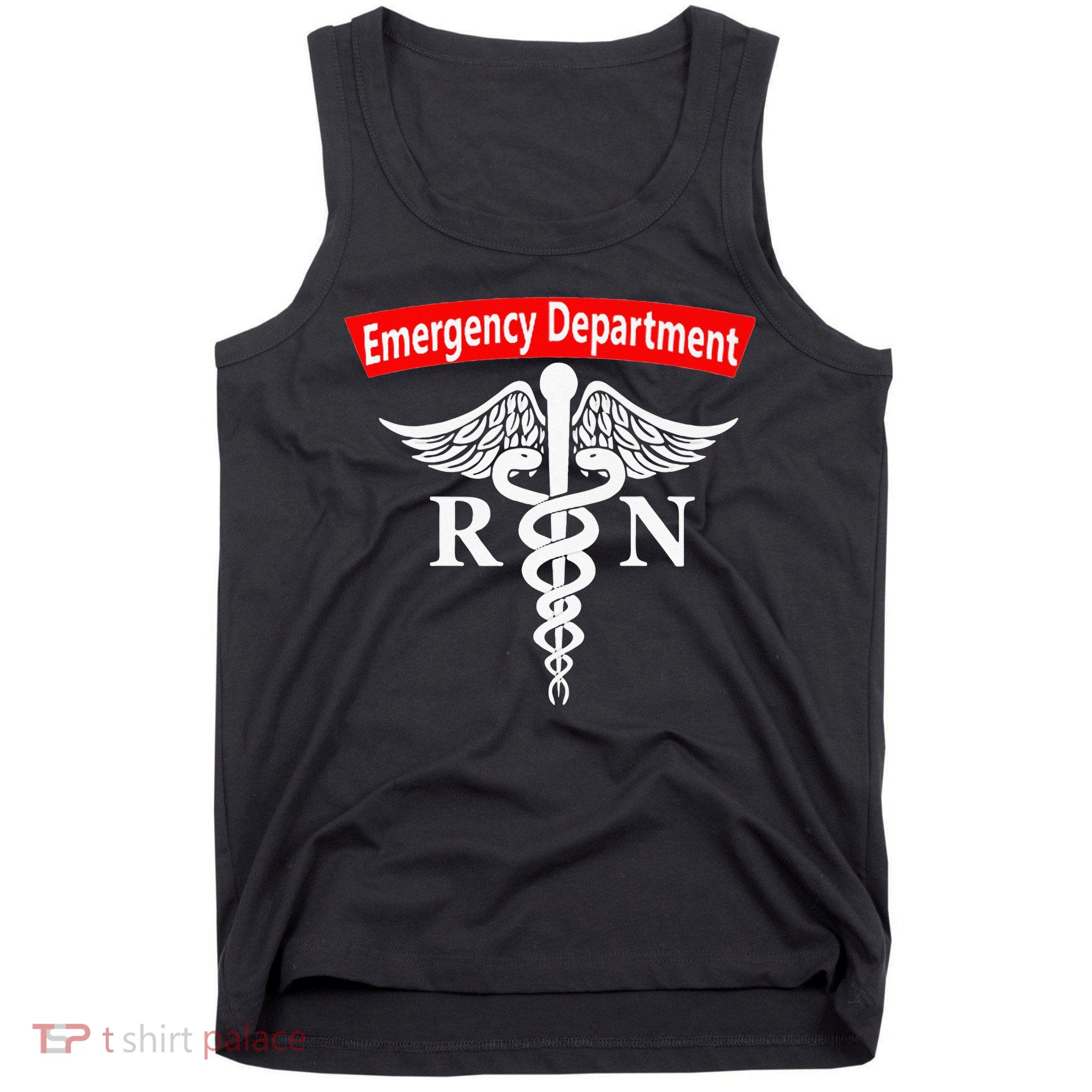Emergency Department Nursing ER Registered Nurse RN Caduceus Tank Top