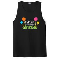 Earth Day Nature Lover Design Speak For The Trees PosiCharge Competitor Tank