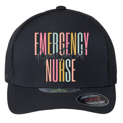 Emergency Departt Nurse Technician Er Nurse Life Gift Flexfit Unipanel Trucker Cap