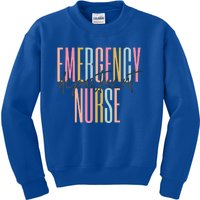 Emergency Departt Nurse Technician Er Nurse Life Gift Kids Sweatshirt