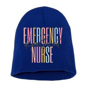 Emergency Departt Nurse Technician Er Nurse Life Gift Short Acrylic Beanie