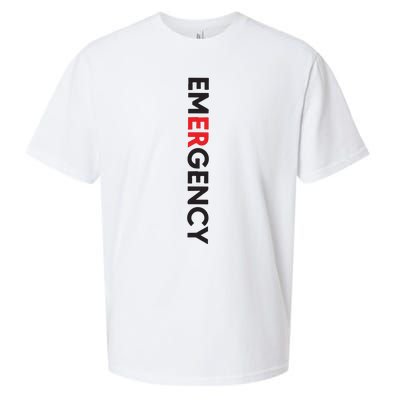 Emergency Department Nurse ER Nurse Sueded Cloud Jersey T-Shirt