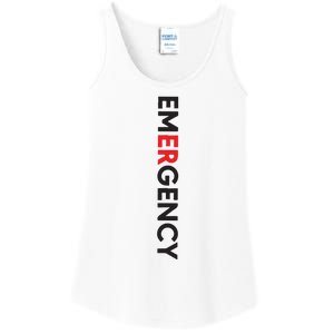 Emergency Department Nurse ER Nurse Ladies Essential Tank