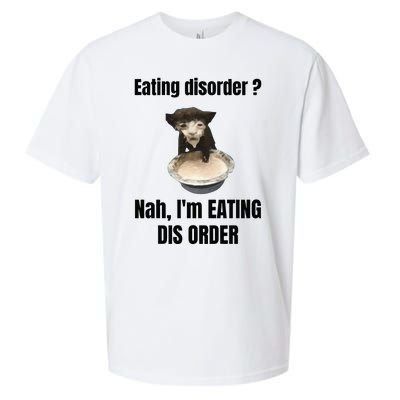 Eating Disorder Nah Im Eating Dis Order Sueded Cloud Jersey T-Shirt