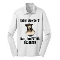 Eating Disorder Nah Im Eating Dis Order Silk Touch Performance Long Sleeve Polo