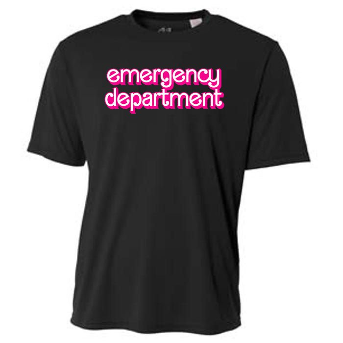 Emergency Department Nurses Er Doctor Cooling Performance Crew T-Shirt