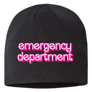 Emergency Department Nurses Er Doctor Sustainable Beanie