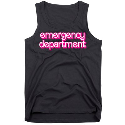 Emergency Department Nurses Er Doctor Tank Top