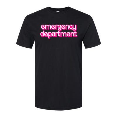 Emergency Department Nurses Er Doctor Softstyle CVC T-Shirt