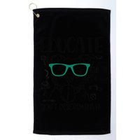 Educate Do Not Discriminate Pitbull Dog Funny Golf Towel